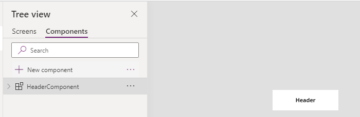 Components in PowerApp